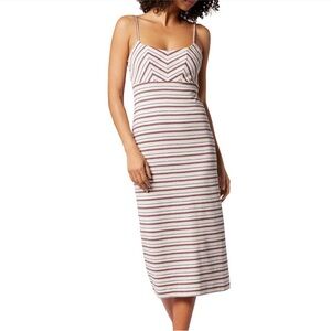 Joie Linen Cotton Laurel Midi Dress